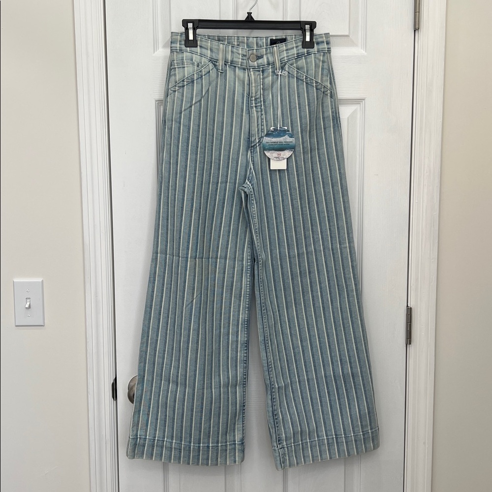 AG ROSIE High waist crop wide leg jeans NWT